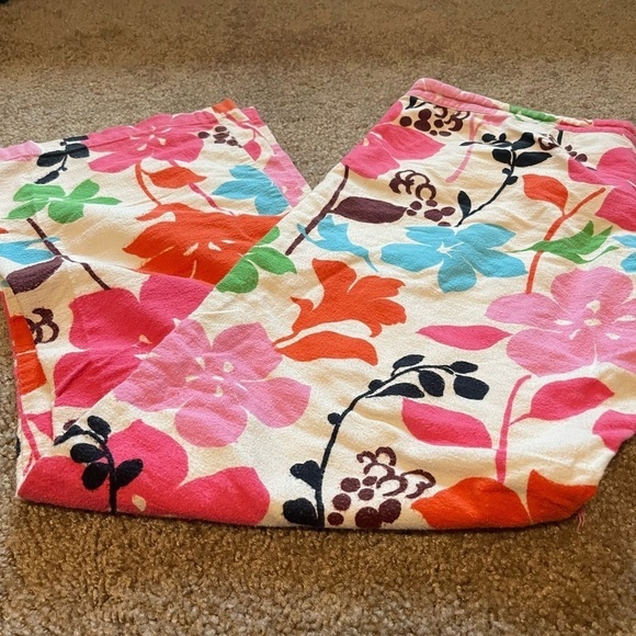 Roxy Hawaiian Multi Color Floral Pajama Pants - Picture 7 of 7